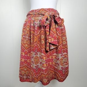 Love 21 aztec print skirt size medium